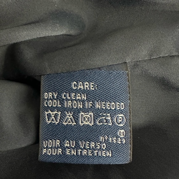 Ralph Lauren Sport Size 8 Black 100% Wool Tailcoat Tailored Blazer Women's - Picture 16 of 16